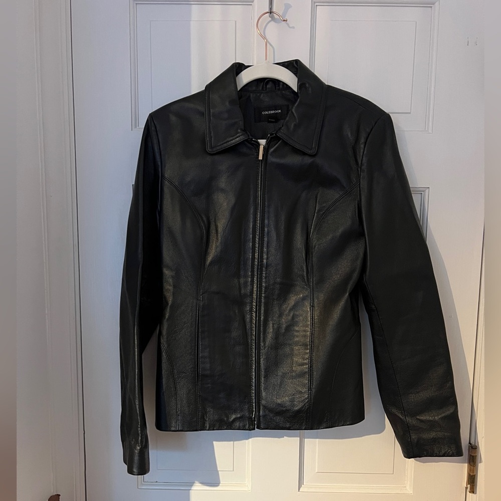 Colebrook leather jacket
